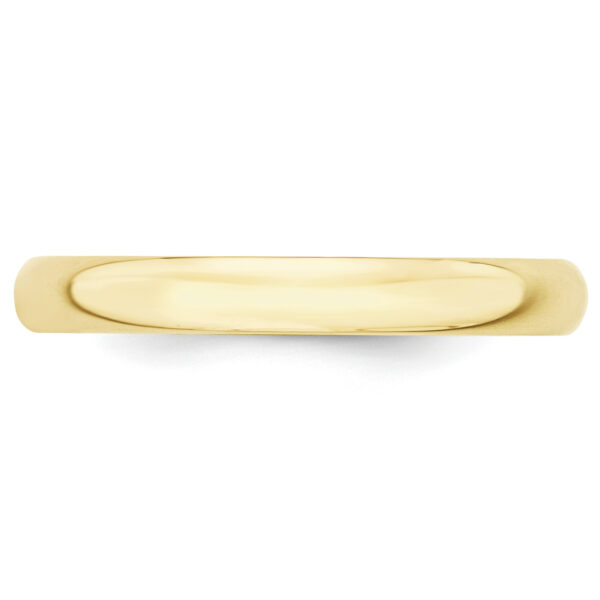10KY 3mm LTW Half Round Band Size 4 - Image 2