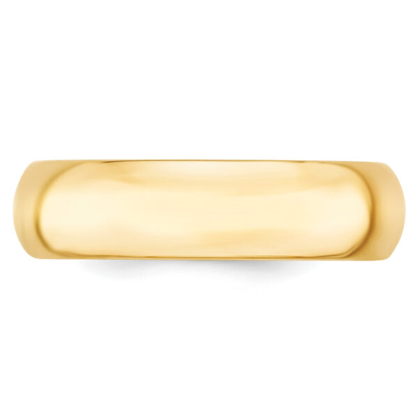 14KY 6mm Standard Comfort Fit Band Size 14 - Image 2