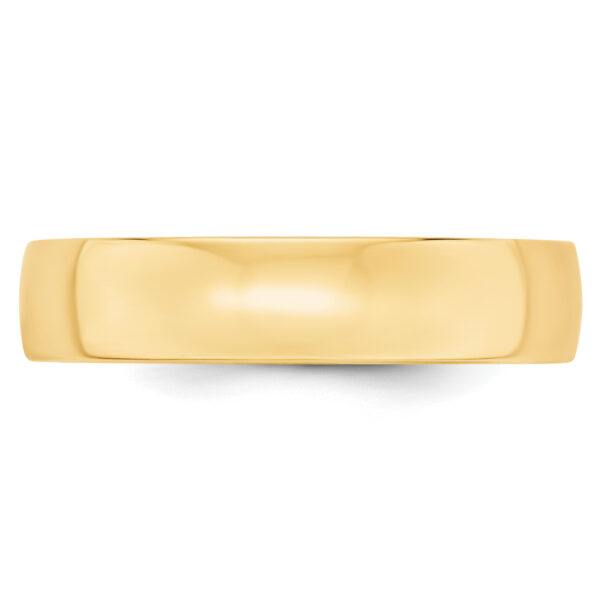 14KY 5mm LTW Comfort Fit Band Size 8 - Image 2