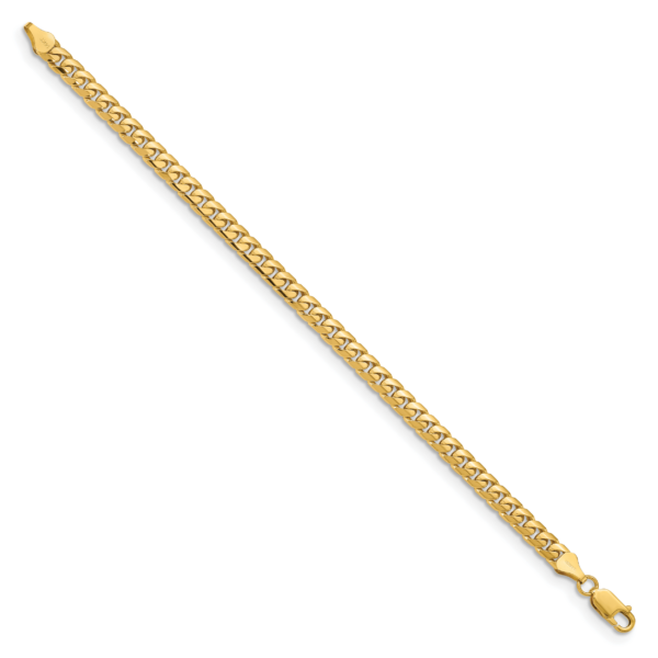 14k 5.5mm Solid Miami Cuban Chain - Image 2