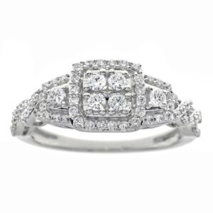 14KT W RING .6300 SZ6 - SVVW