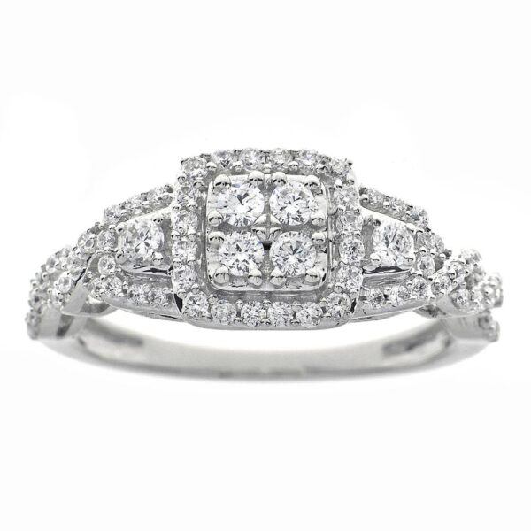 14KT W RING .6300 SZ6 - SVVW