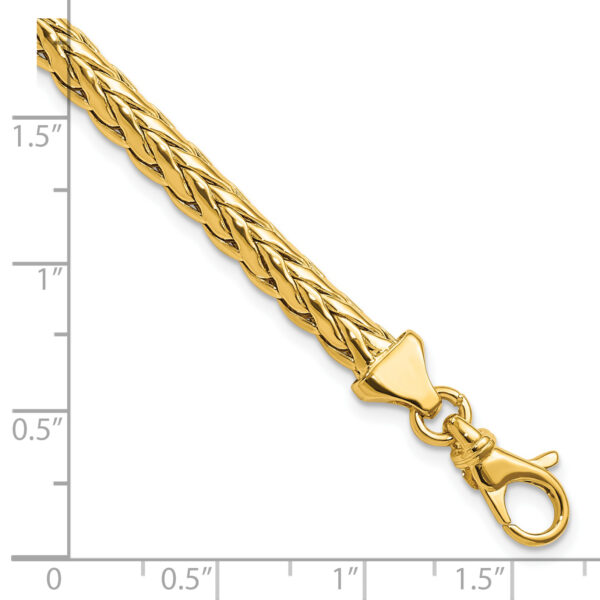 14K Polished Fancy Link Bracelet - Image 3