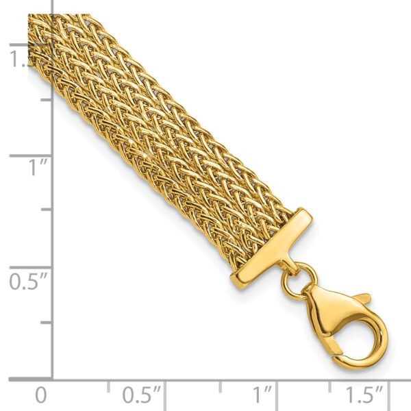 14K Polished Fancy Bracelet - Image 3