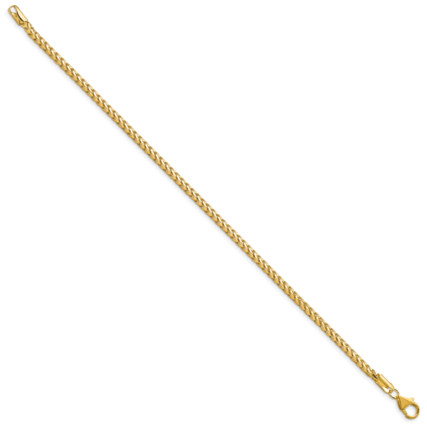 14k 3mm Franco Chain - Image 2