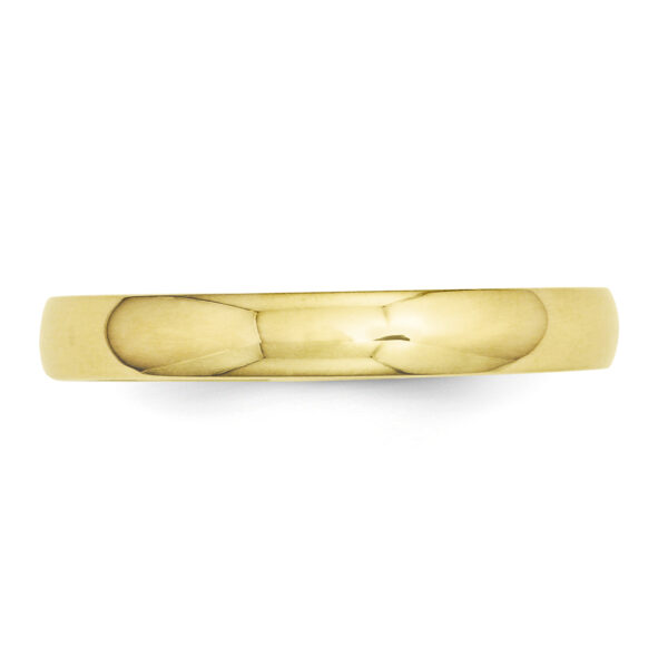 14KY 3mm Half-Round Wedding Band Size 6.5 - Image 3