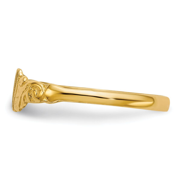 14k Childs Heart Ring - Image 3