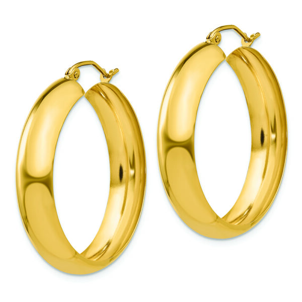 14K Hoop Earrings - Image 2