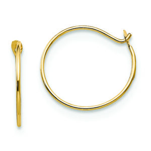 14k Madi K Sm. Endless Hoop Earrings
