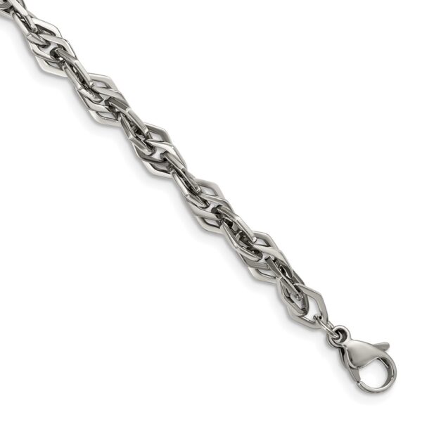 Stainless Steel Polished 9in Bracelet