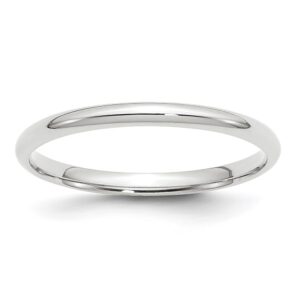 10KW 2mm LTW Comfort Fit Band Size 12