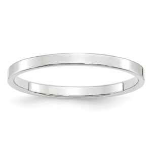 14KW 2mm LTW Flat Band Size 12
