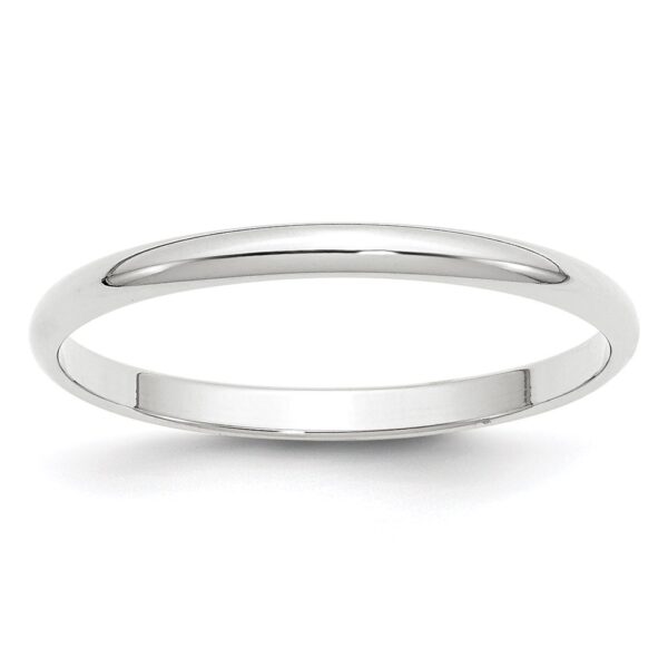 14KW 2mm LTW Half Round Band Size 13